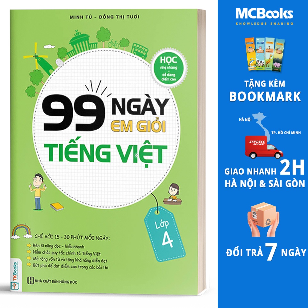 Sách - 99 ngày em giỏi Tiếng Việt lớp 4