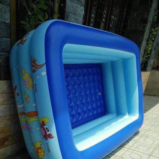 Chuyên sỉ lẻ bể bơi chữ nhật  m2 cho bé 2 tầng