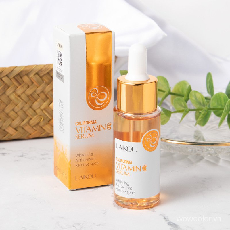 [Hàng mới về] Serum Laikou California Vitamin C dưỡng ẩm làm sáng da mềm mịn dễ hấp thụ