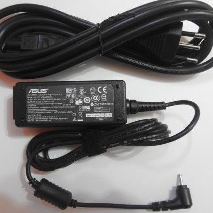SẠC LAPTOP ASUS 19V-2.1A (40W) (Mini) kích thước đầu ghim (2.5 x 0.7 mm) adapter bh 12 tháng