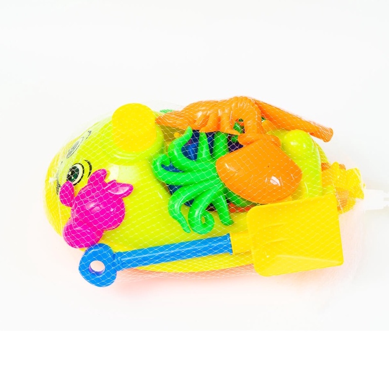 Túi  Lưới Tàu Đi Biển Kèm Phụ Kiện  Bằng Nhựa Cao Cấp Hàng Việt Nam