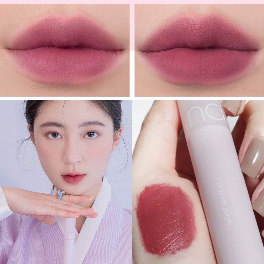 Son kem lì romand See-through matte tint Hanbok