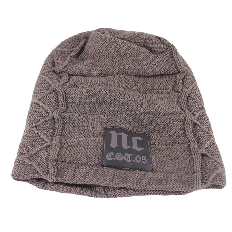 Mũ Len Beanie Mềm Mại In Chữ Nhiều Màu Thời Trang Mùa Đông Cho Nam Và Nữ