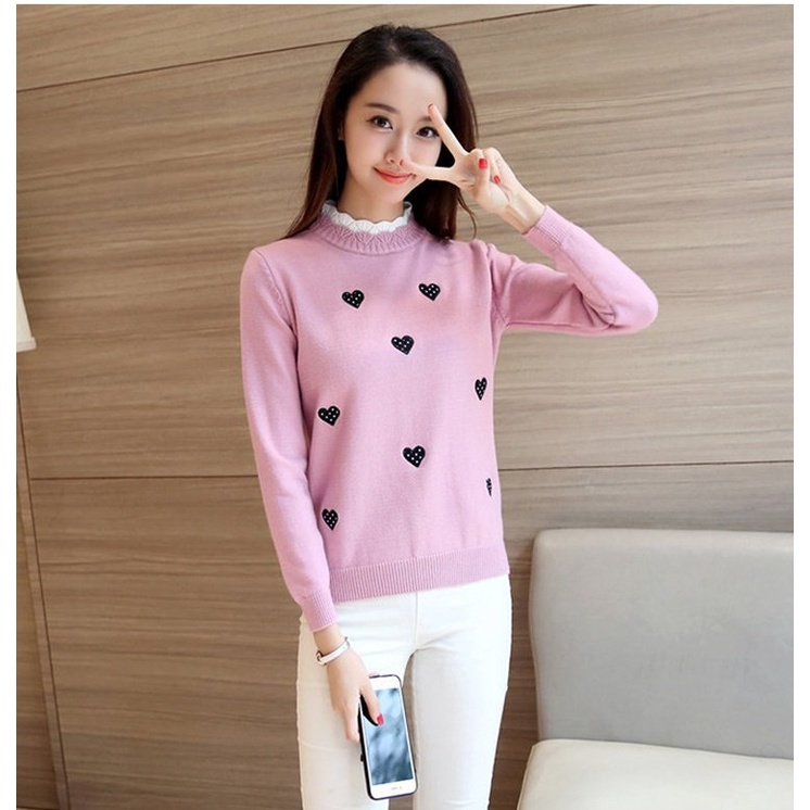 {Sẵn hàng} Áo Len Nữ ❤️ FREESHIP ❤️ Áo Len Nữ Đẹp, Chất Len Mềm Mịn, Không Xù - Quảng Châu (ảnh thật)