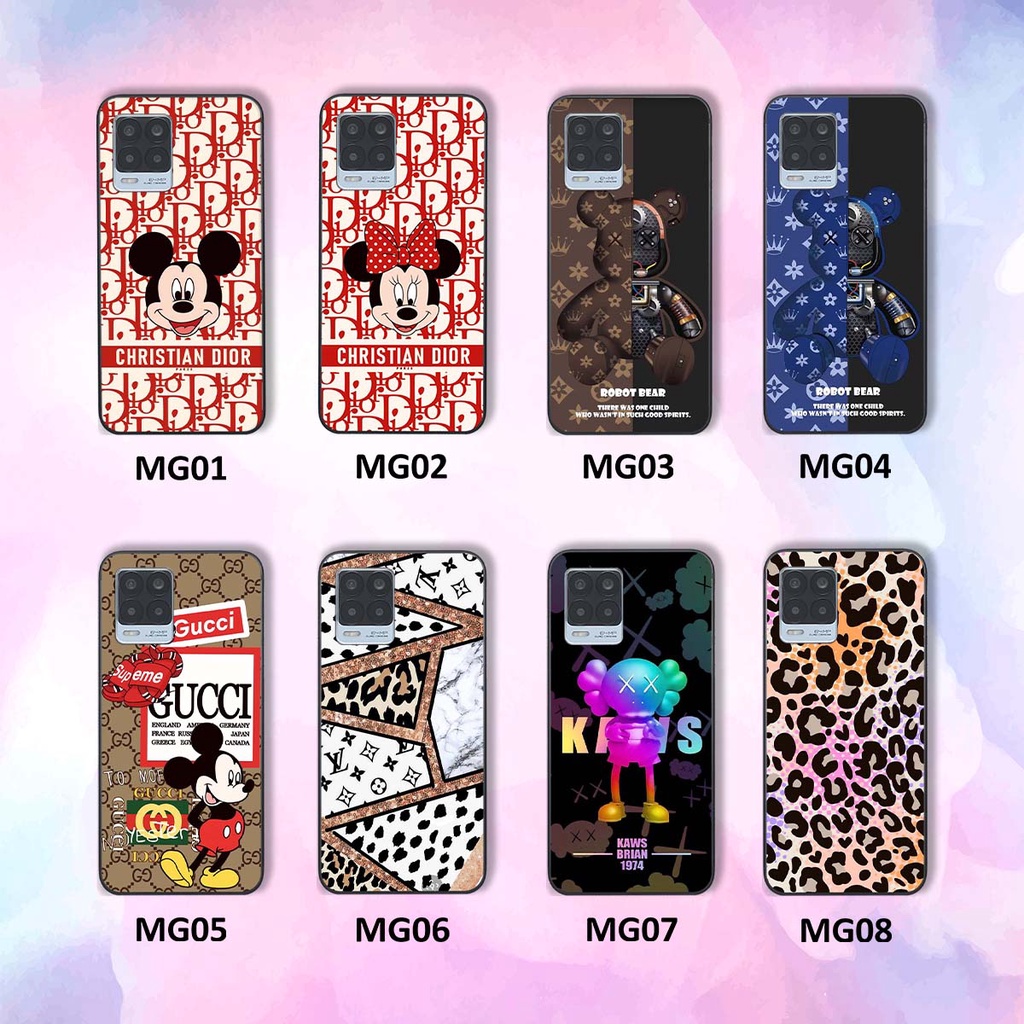 Ốp lưng OPPO  REALME 8 hình thương hiệu, thời trang, cute, đáng yêu