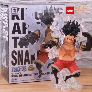 MÔ HÌNH LUFFY GEAR 4 SNAKE MAN - Cao 19CM