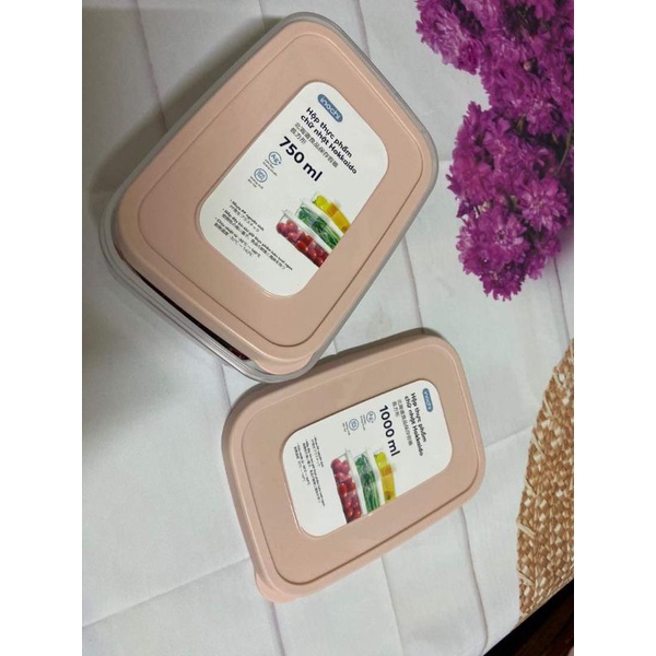 Sét 2hộp đựng thực phẩm Inochi 1500ml,2000ml