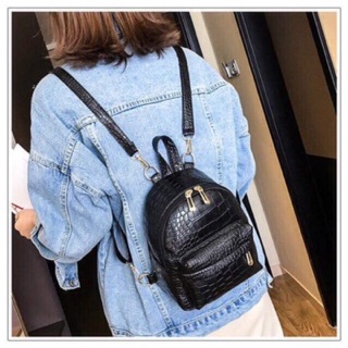 Balo mini cá sấu