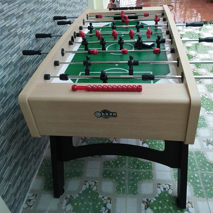 Bàn Bi Lắc Bóng Đá Cỡ Lớn 1,4m Fireball NXG Chuẩn Thi Đấu, Banh Bàn Foosball 1m4 Gia Đình Văn Phòng Kinh Doanh Hanana