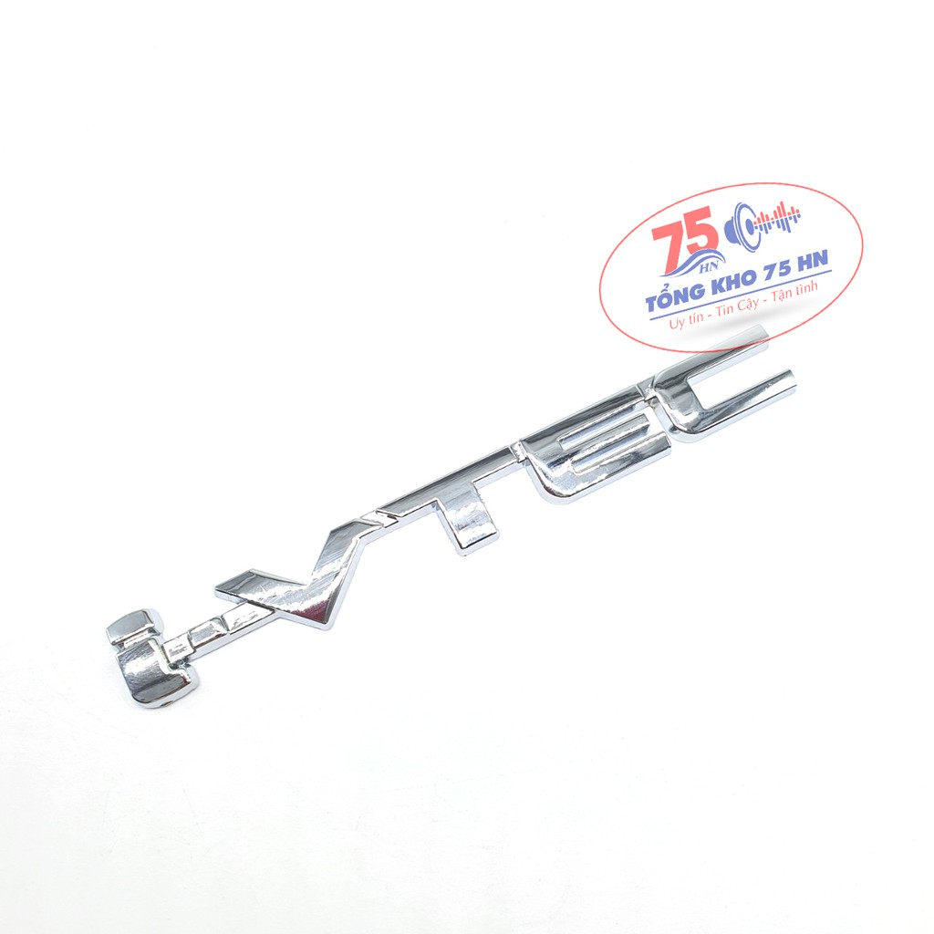 Chữ iVTEC - Tem 3D bằng kim loại hợp kim cao cấp