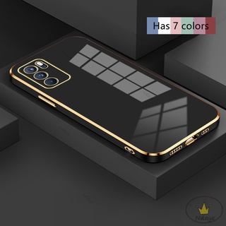 ốp lưng OPPO Reno6 Reno4 Reno5 A93 A94 Reno6Z Reno7 Ốp Điện Thoại Tpu Màu Trơn Bảo Vệ Camera Cho OPPO Reno6 NDYZB