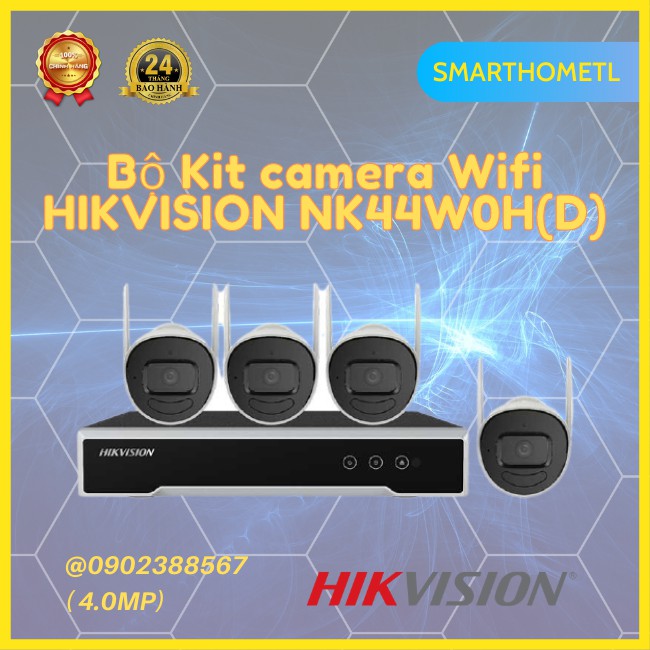 Bộ Kit camera Wifi HIKVISION NK42W0H(D) và Bộ Kit Wifi HIKVISION NK44W0H(D) | BigBuy360 - bigbuy360.vn