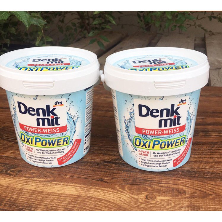 Bột giặt tẩy trắng DENKMIT Oxi Power-WEISS 750g