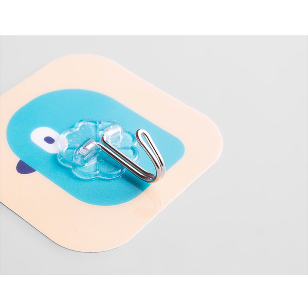 [Tổng Kho Sỉ] Móc Dán Tường Treo Đồ Decor NHIỀU HÌNH K6 Đa Năng Loại 1 - Siêu Dính Cường Lực Thần Thánh - 6X6 Cm