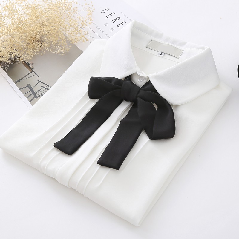 sơ mi nữ cổ thắt nơ SM117