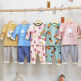Đồ ngủ trẻ em Đế dày đồ lót ấm áp pijama