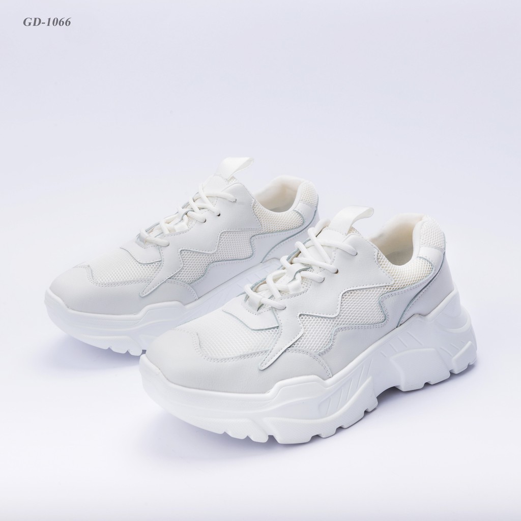 Giày nam sneaker màu trắng đế cao thời trang hàn quốc cao cấp GD1066 HTshop