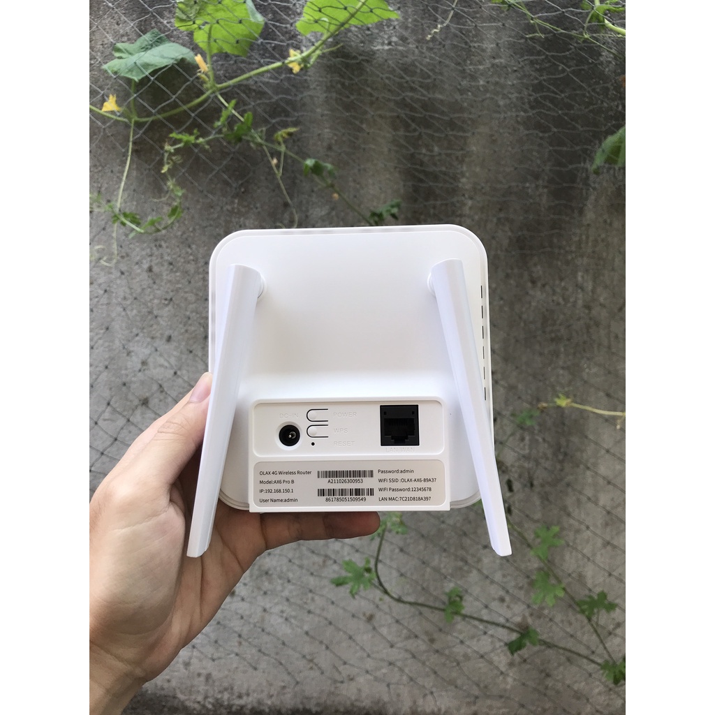 Bộ phát wifi 4G Olax Ax6 Pro B - Olax Ax5 Pro cắm điện 24/24  Hỗ Trợ Kết Nối 32 máy