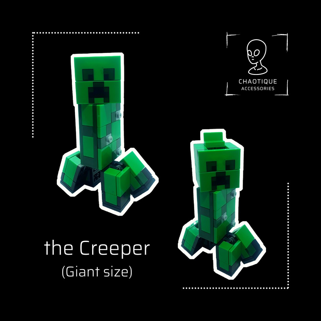 The Creeper (Giant Size) Minecraft Bộ lắp ghép