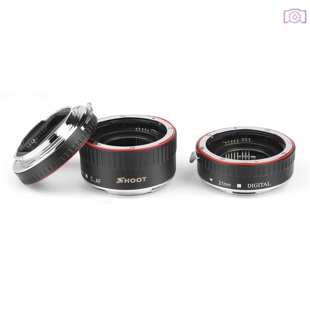 AUTO FOCUS EOS Vòng Nối Ống Kính Máy Ảnh Tự Động Shoot Xt-364 13mm 21m 31mm Cho Ef / Ef-S Canon 550d / 600d / 650d / 700d / 750d / 760d / 800d / 200d / 13