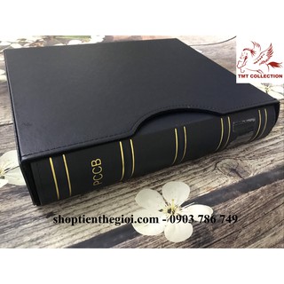Bìa Album Cao Cấp Đựng Tiền Xu - Tiền Giấy PCCB kèm hộp VIP (KHÔNG CÓ SẴN RUỘT PHƠI, TIỀN, XU) TMT Collection - BA000002