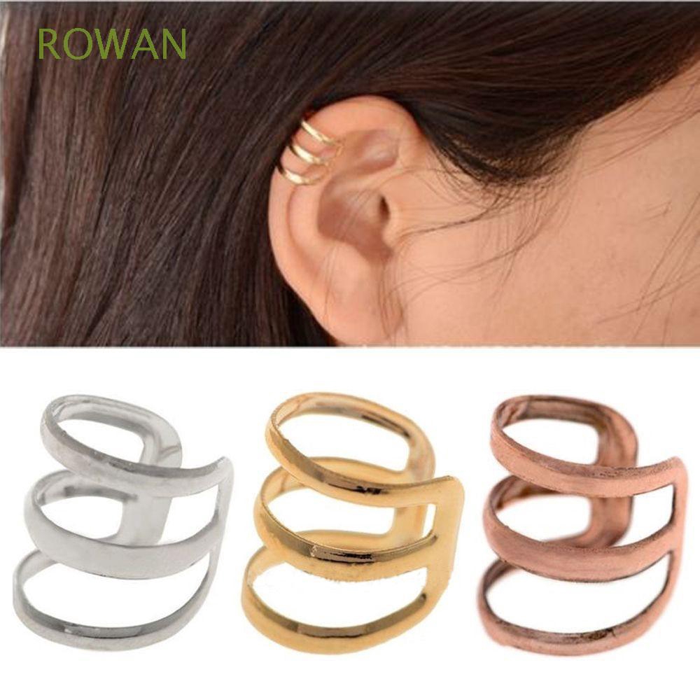 2Pcs Gift Party Fashion Jewelry Ear Clip No Pierces Cuff Earrings