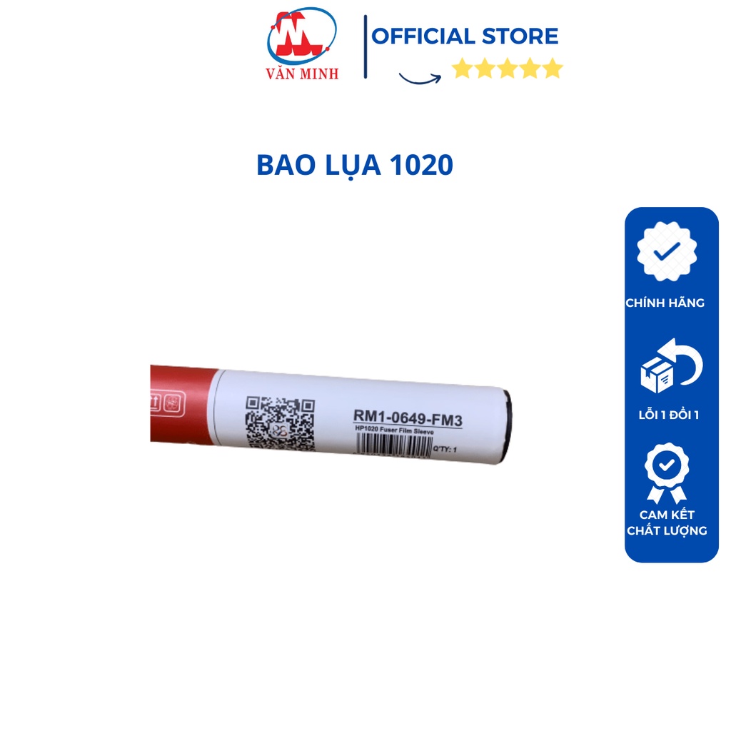 Bao lụa 1020, film sấy, lụa sấy dùng cho Canon 2900,3300,6300,3050,6030,6000,1320-loại xịn có mỡ bôi đi kèm