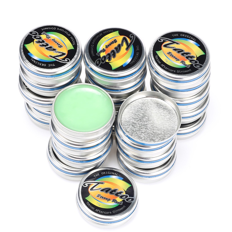 Hộp Sắt Đựng Kem Xăm Hình 15g Chất Lượng Cao