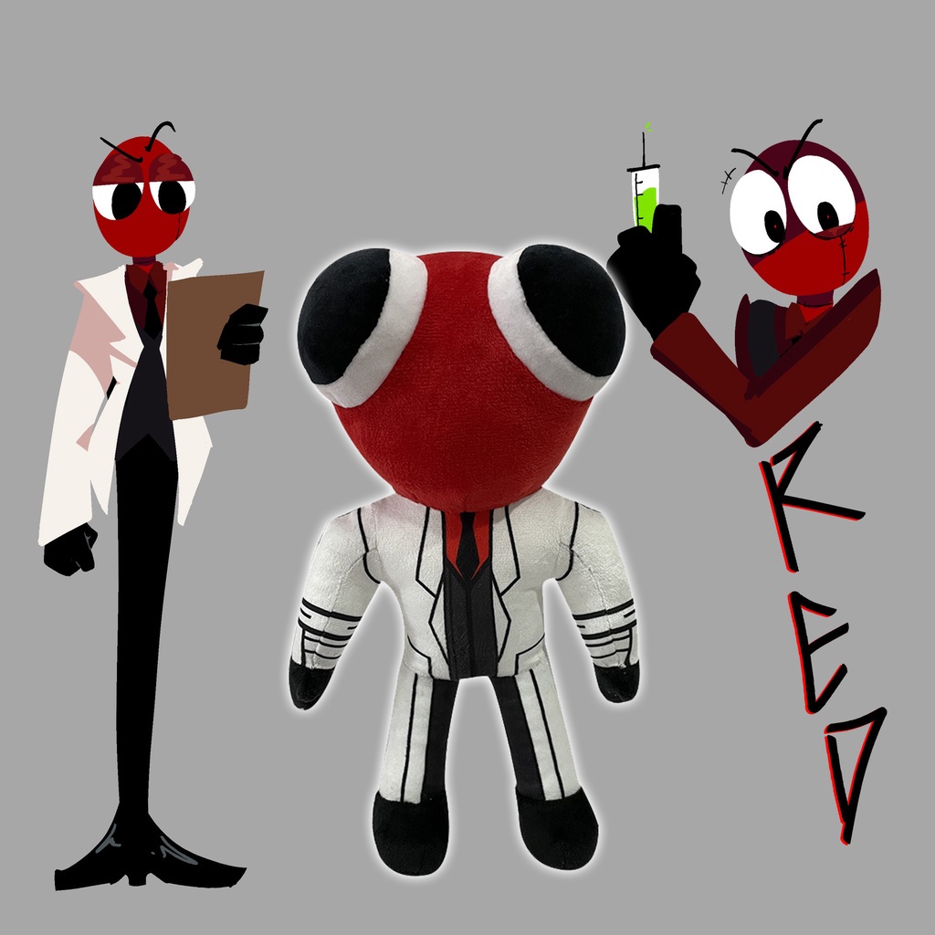 Đồ chơi nhồi bông Hình Quái Vật Hoạt Hình Roblox Rainbow Friends Game 30cm