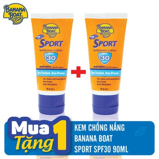 Combo 2 Kem Banana Boat Chống Nắng Thể Thao SPF30 90ML