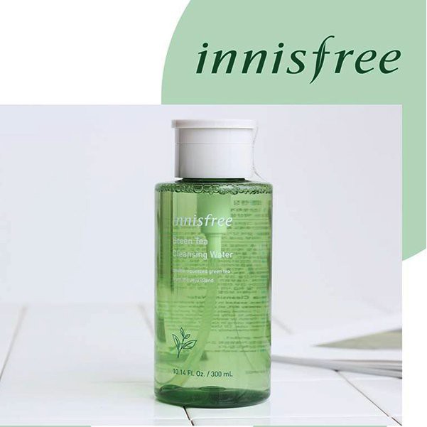 Nước tẩy trang Innis 💖Freeship 💖 Tẩy trang Trà Xanh Innisfree Green Tea Cleansing Water