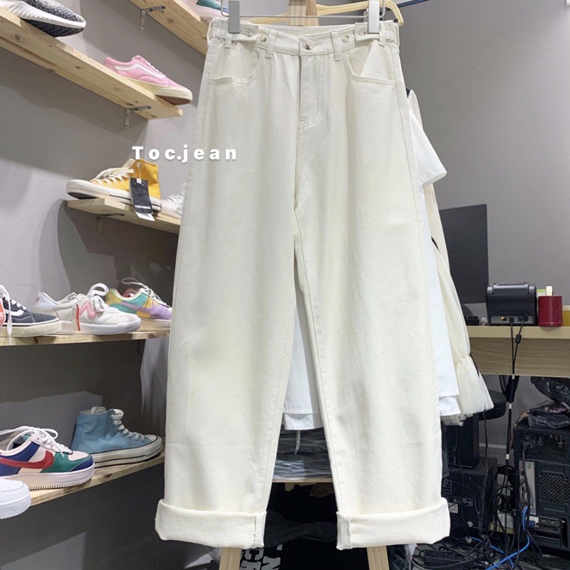 QUẦN JEAN CÓ CÚC ĐIỀU CHỈNH EO-9020