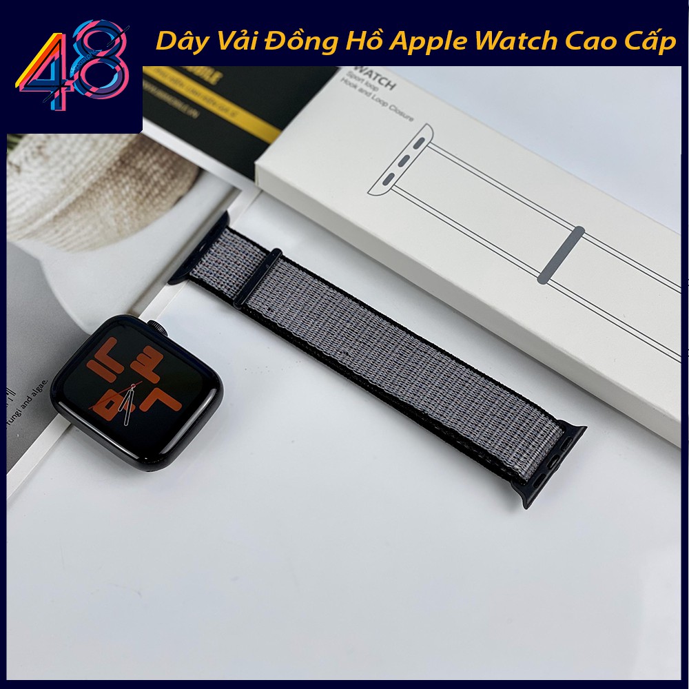 Dây Đồng Hồ Apple Watch Vải Sport Loop Cao Cấp Đủ Size 38mm/40mm/42mm/44mm
