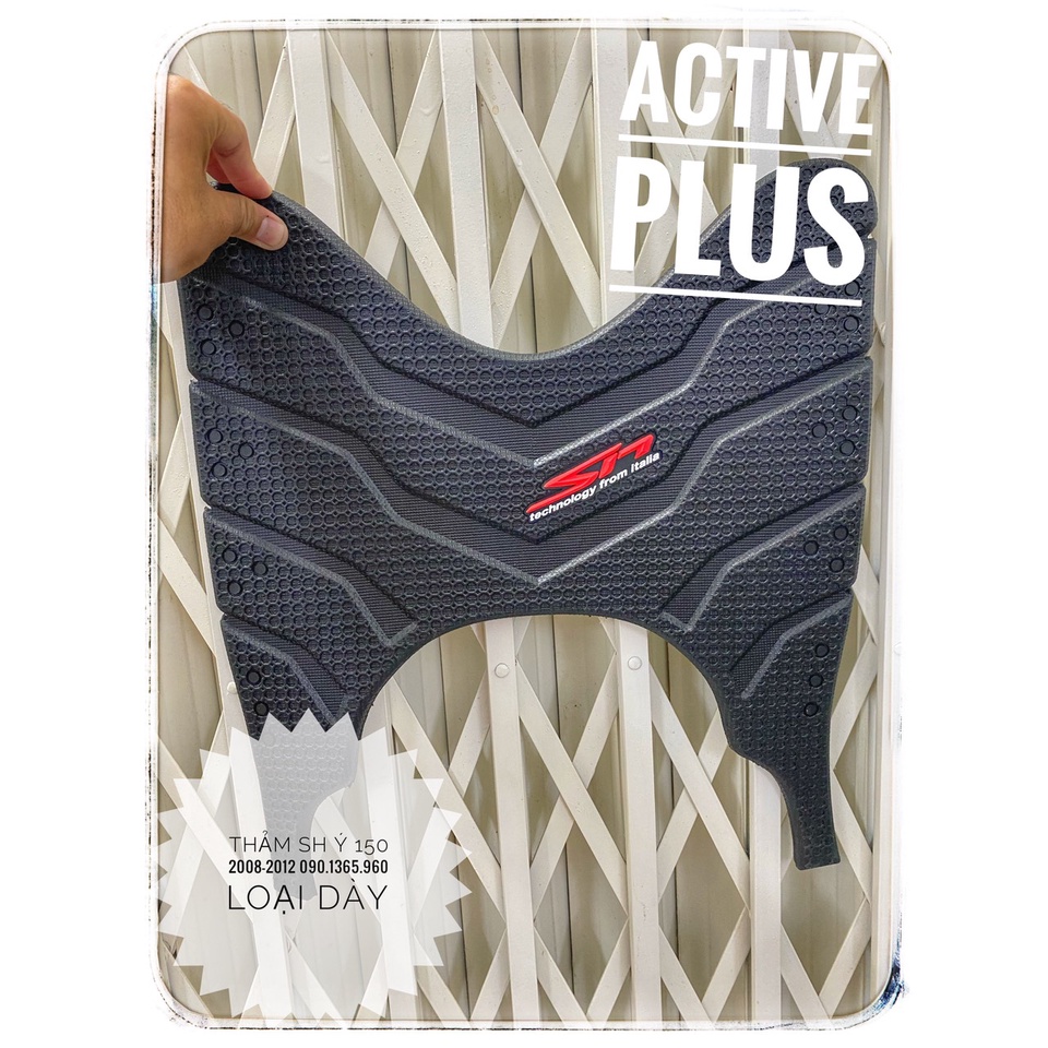 THẢM SH Ý 150, THẢM SH Ý 150 2008-2012 MẪU INDO LOẠI DÀY MỚI NHẤT