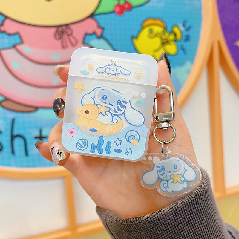 Case airpods 3 2 PRO Hồ bơi vuông siêu dễ thương - chất liệu nhựa mềm 1107 CAHB