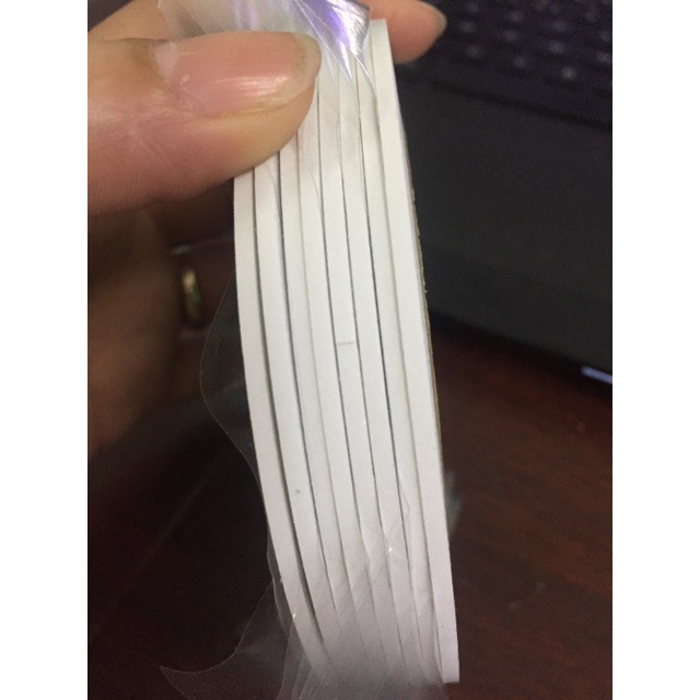 Combo 10 cuộn keo 2 mặt 2mm làm mi giả
