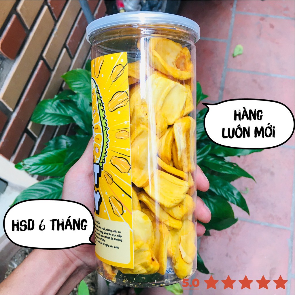 Mít Thái sấy giòn DumBum 200g đồ ăn vặt Sài Gòn