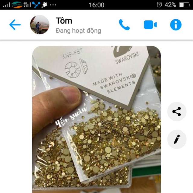 Đá gắn móng