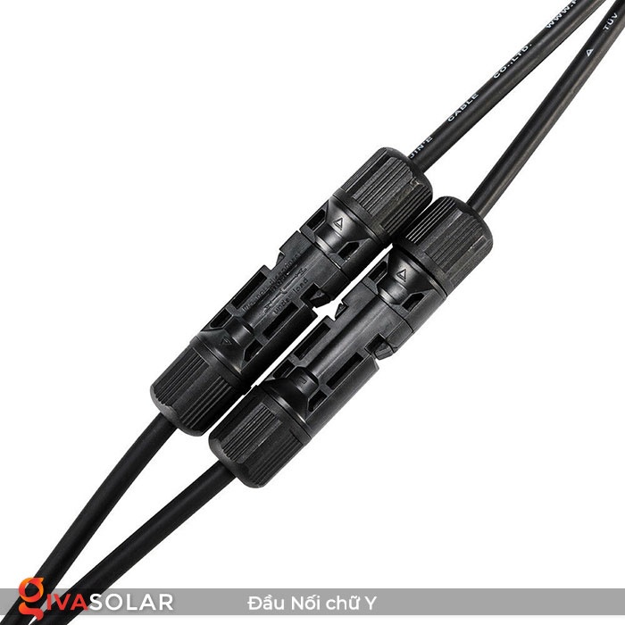 Jack kết nối phân nhánh chữ Y MC4 2 đầu ra 1