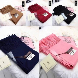 Khăn cashmere sky chất chuẩn đẹp