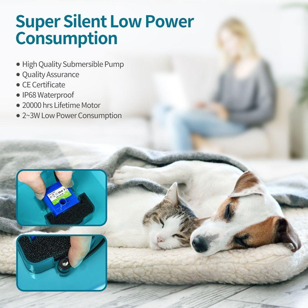 Bình Uống Nước USB Thanh Lịch Cho Mèo