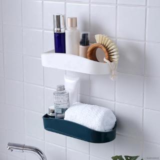 Kệ đựng đồ gắn tường nhà tắm nhà bếp không cần khoan đục