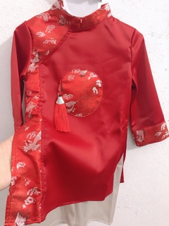 thanh li Áo dài diện tết cho bé