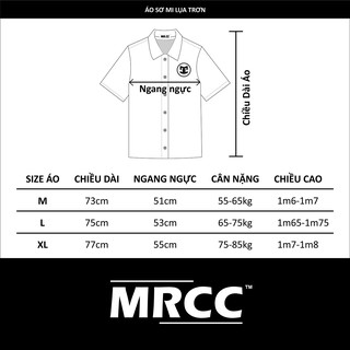 Áo Sơ Mi Lụa Trơn MRCC