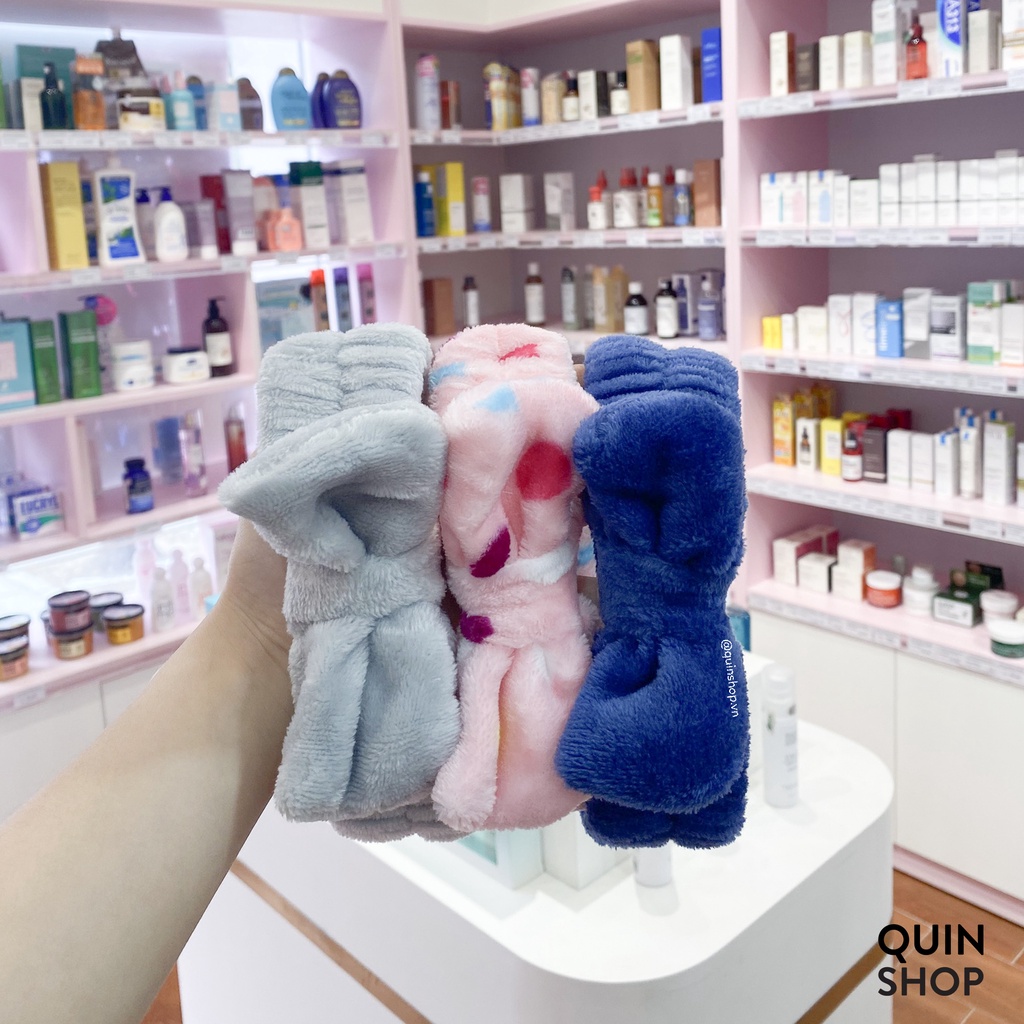 Băng Đô Cài Tóc Hình Thú, Tai Thỏ, Tai Mèo, Hình Gấu, Cài Tóc Rửa Mặt Nam Nữ Phong Cách Hàn Quốc