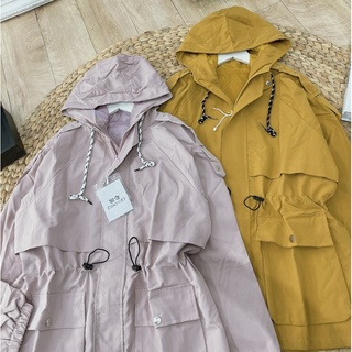 Áo Parka gió 2 lớp vnxk