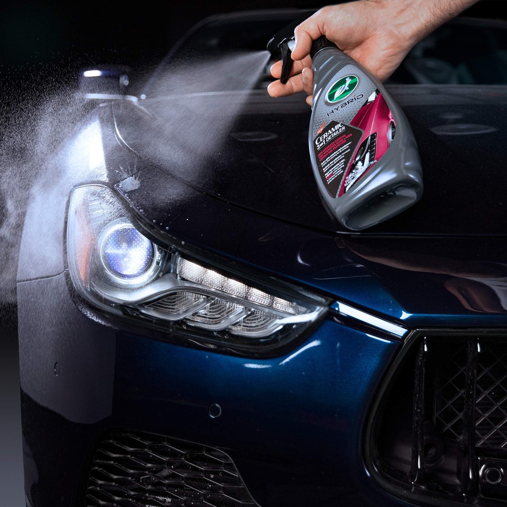 Chai xịt bóng phủ CERAMIC chống trầy xướt không cần dùng nước Turtle Wax Hybrid Solutions Ceramic 3in1 Detailer 946ml