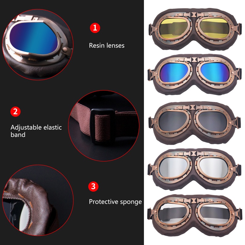 ✿ Kính Râm Lái Xe Phong Cách Retro