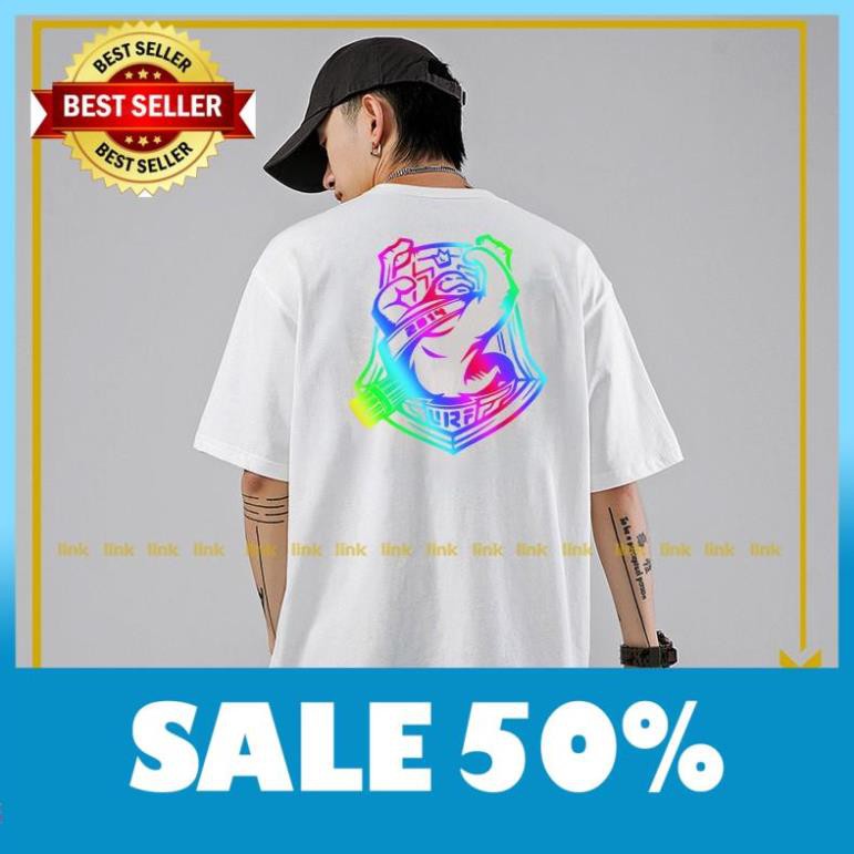 (SALE MẠNH) Áo thun phản quang 7 màu URF LOL cực chất tay lỡ ( Đen, Trắng )