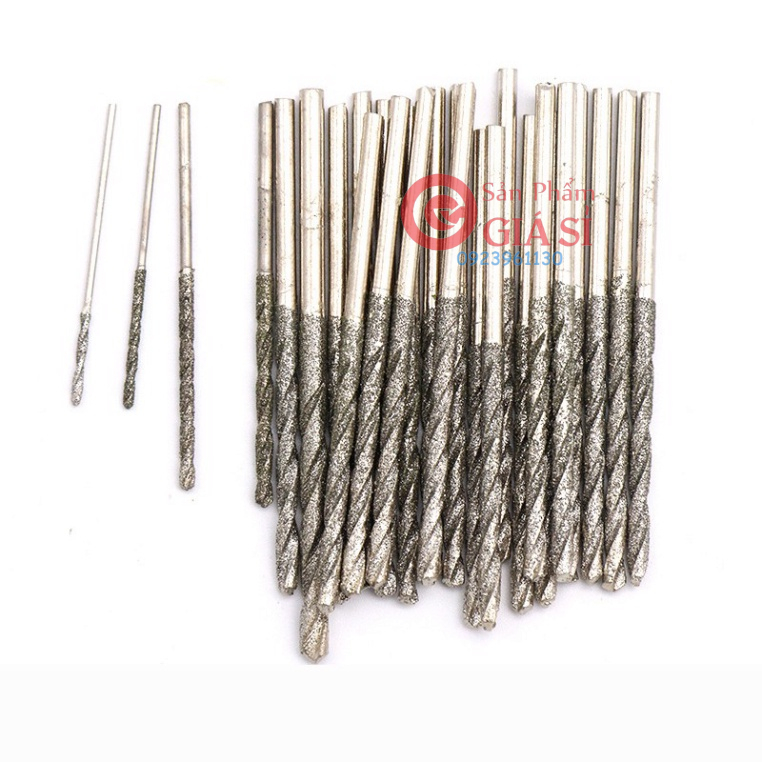 Mũi khoan đá quý, ngọc bích, đá hoa dạng xoắn có nhám rubi chuyên dụng ❤️freeship❤️